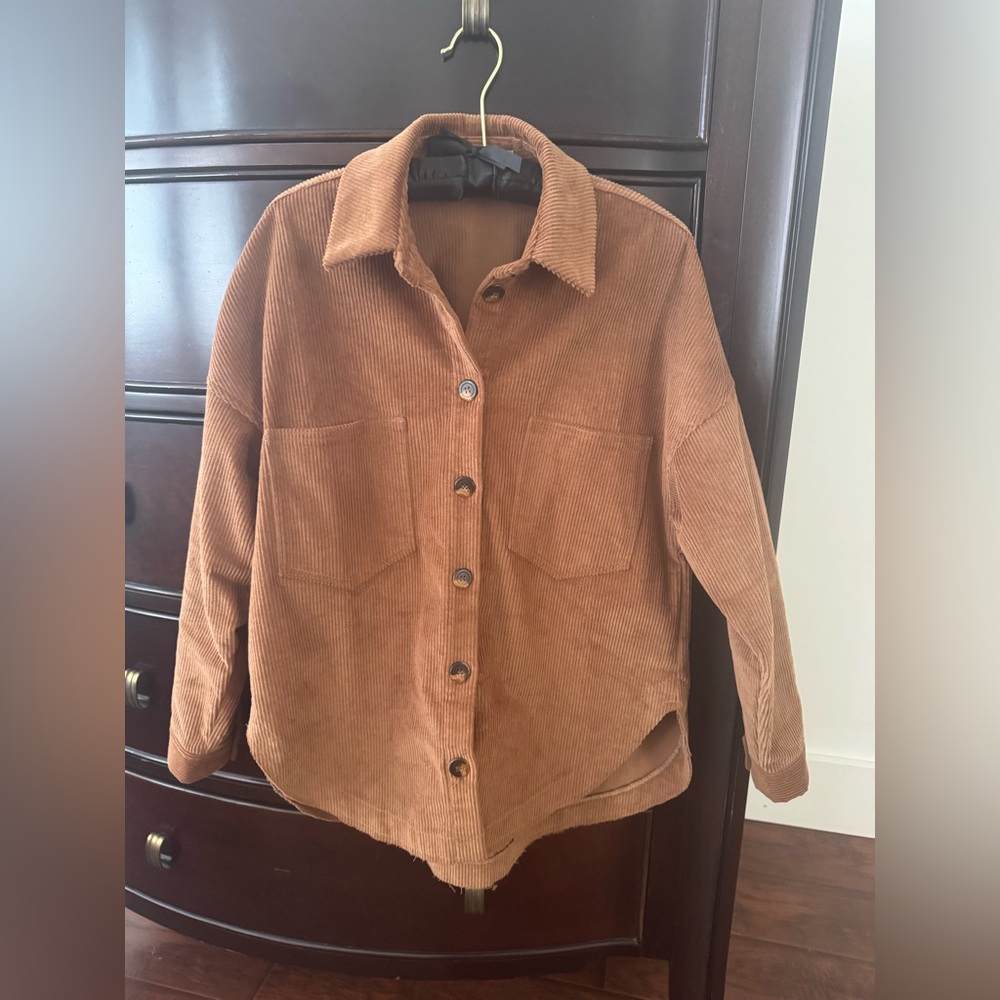 BRAND NEW Rebecca King Cord Shacket - Picture 5 of 12